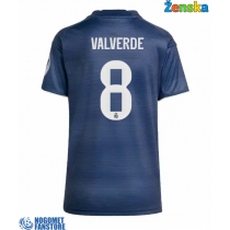 Real Madrid Federico Valverde #8 Gostujuci Dres za Ženska 2025-26 Kratak Rukav